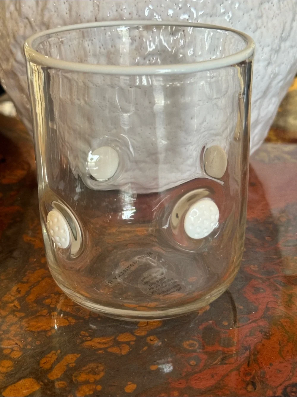 Anthropologie Golf  Glass Tumbler